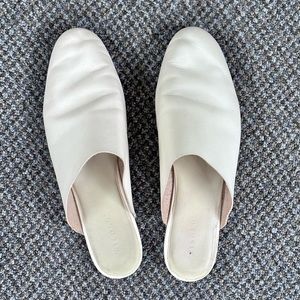 Nisolo Cream Mules
